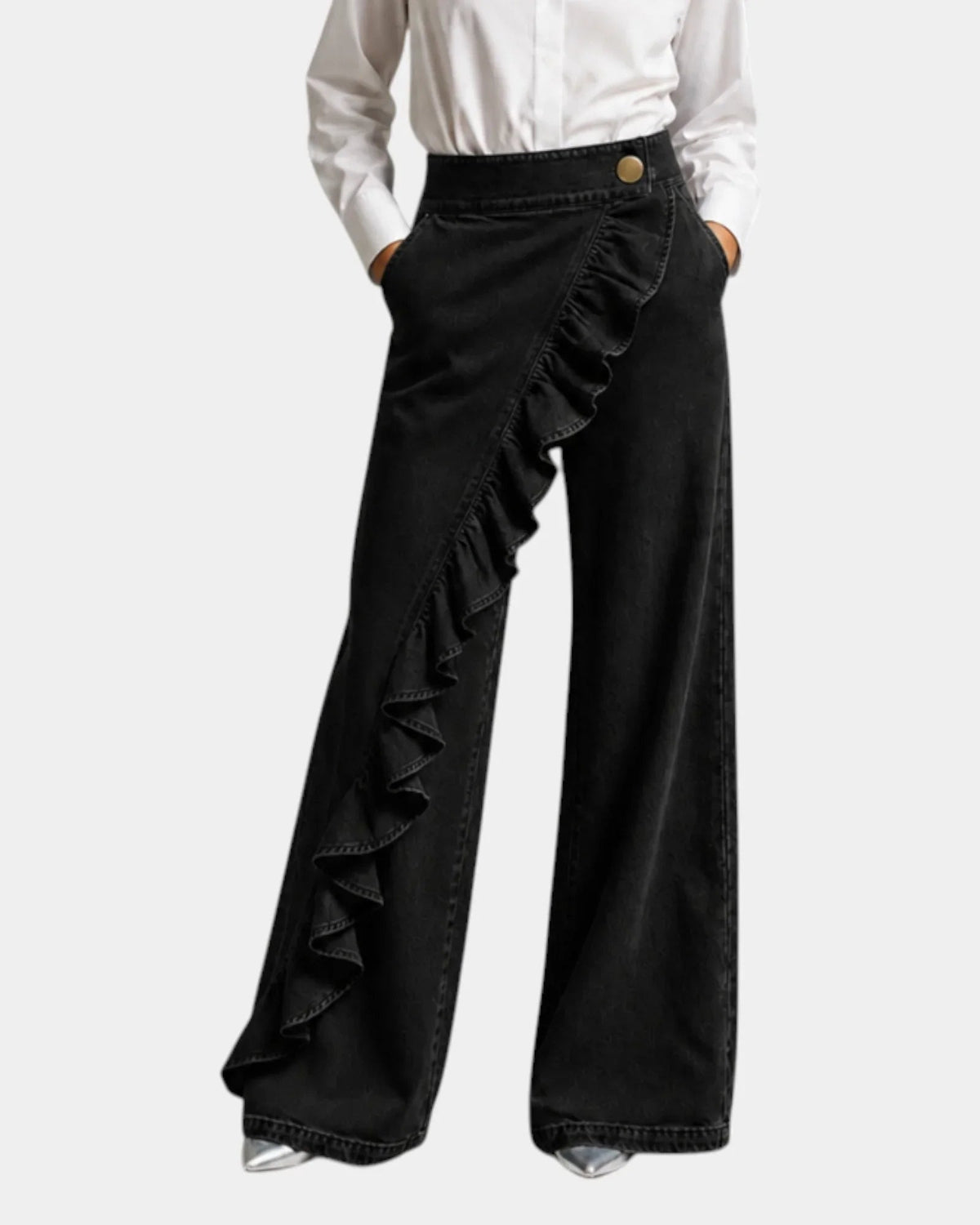 Aïssata | Ruffled trousers