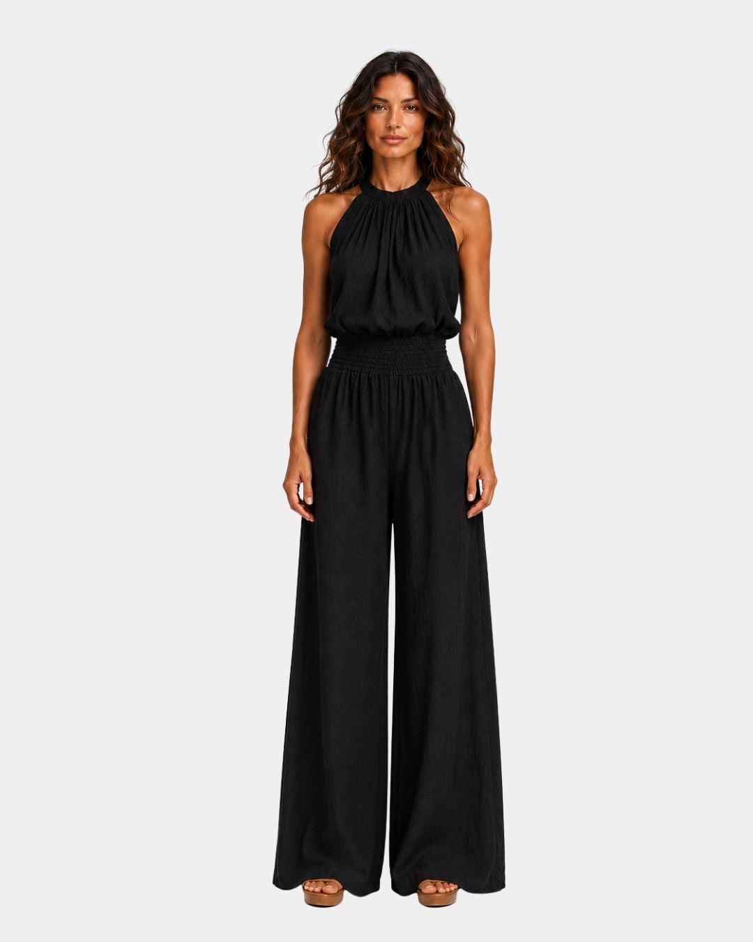 Audenette | Elegant Halter Neck Jumpsuit