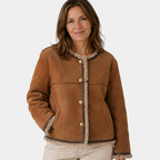 Adalswinde | Veste en daim synthétique pour femme