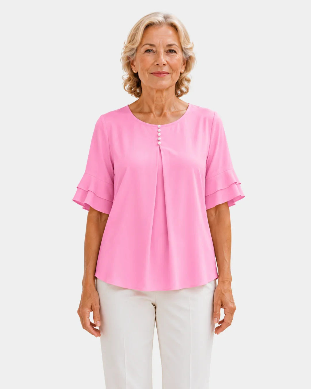 Hadelinde | Elegant Button-Down Blouse