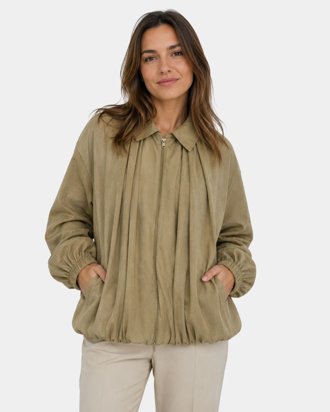 Agnèsine | Veste bomber vintage lâche