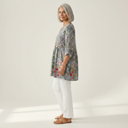 Sloane | Long Printed Blouse