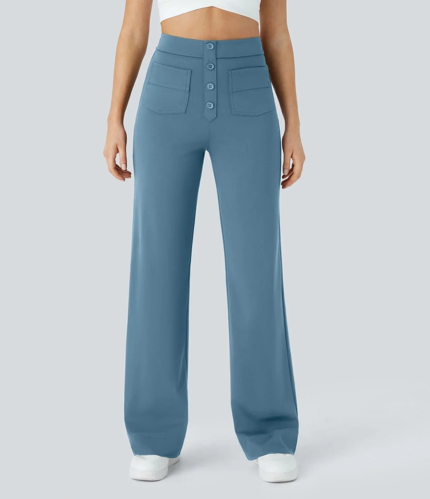 Jade | Comfortable Elastic Waist Trousers