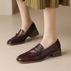 Audrey | Comfortable Women's Block-Heel Loafers
