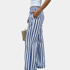 Marguerite | Striped Trousers