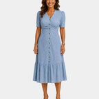 Delmine | Lightweight shirt dress