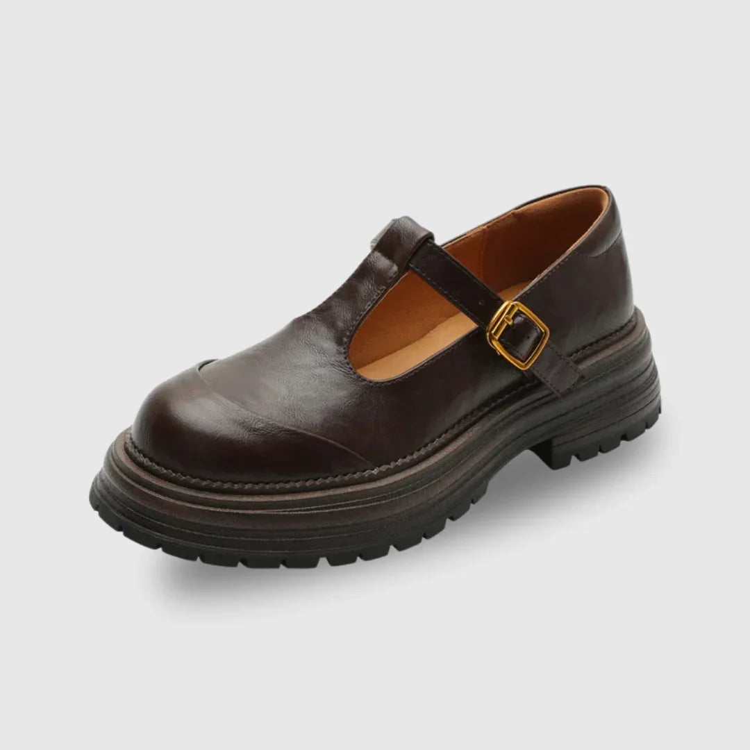 Fleur | T-Bar Shoes with Vintage Charm