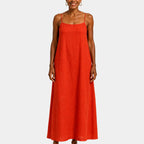 Désideria | Spaghetti strap maxi dress