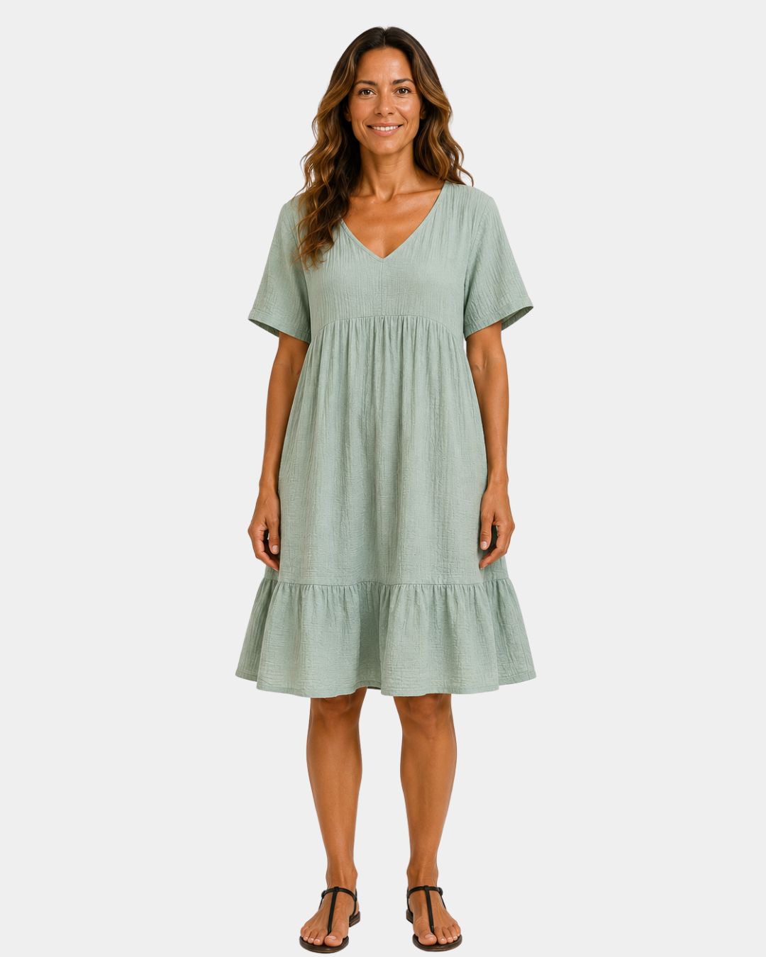 Alixandre | Textured Midi Dress