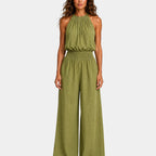 Audenette | Elegant Halter Neck Jumpsuit