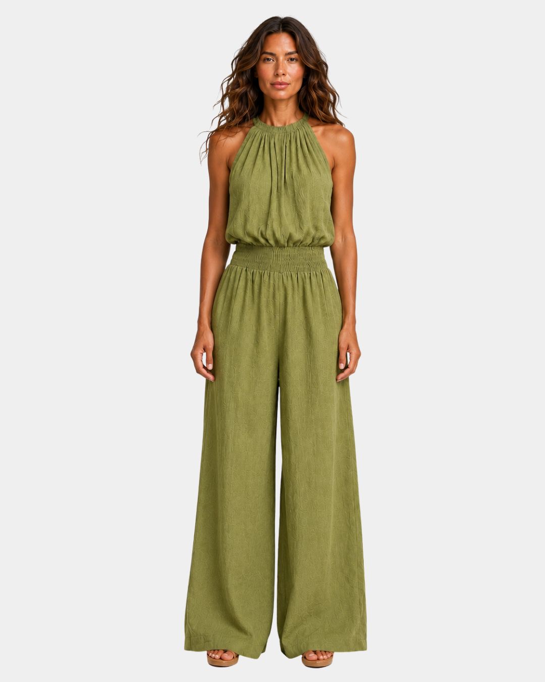 Audenette | Elegant Halter Neck Jumpsuit