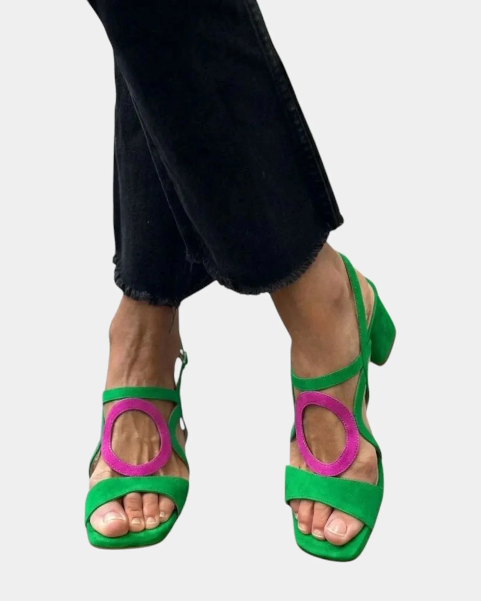 Guillelmine | Square-toe sandals with a rounded cut