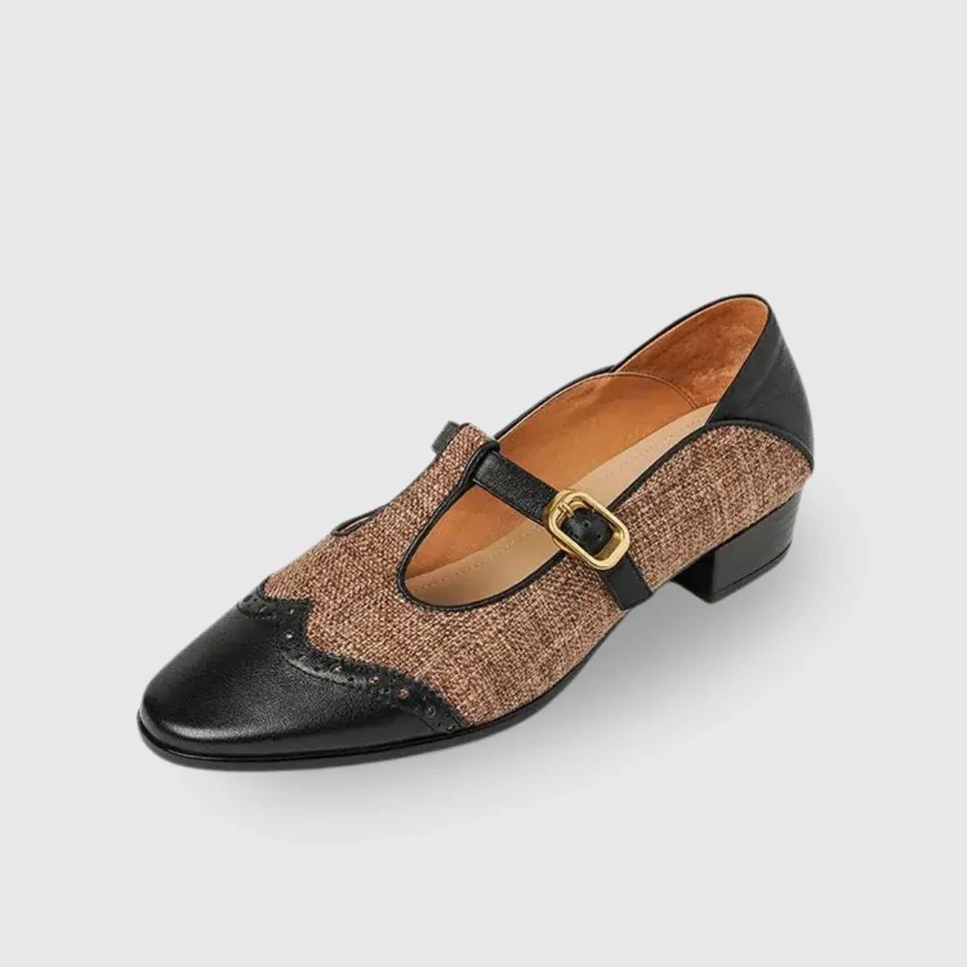 Chloé | Vintage Leather Shoes with Buckle