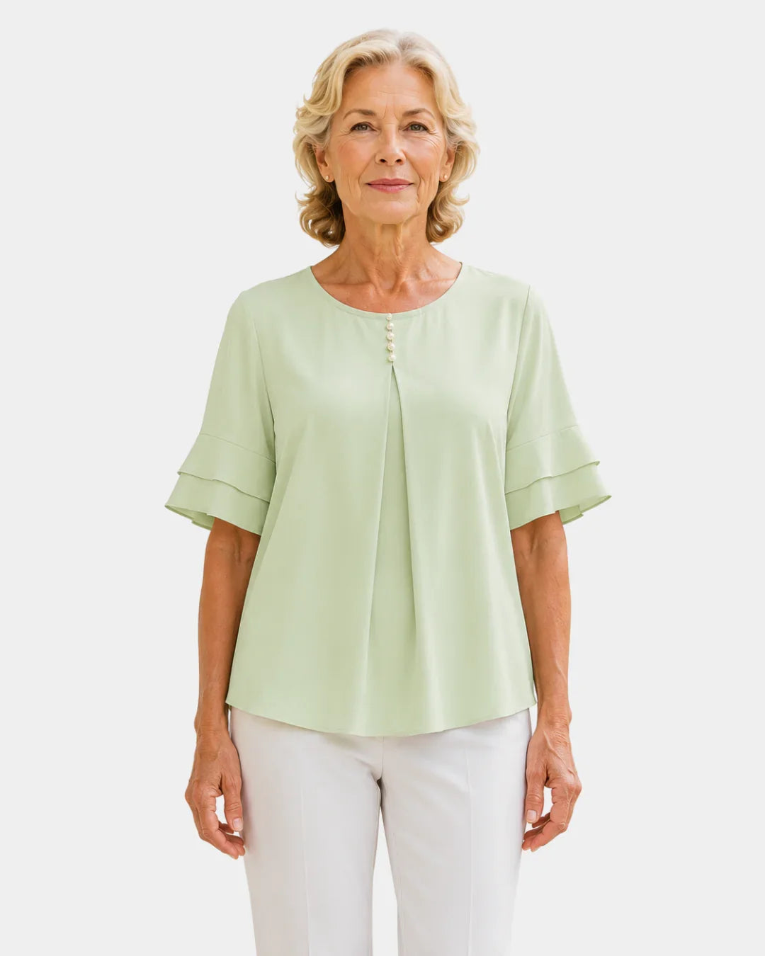 Hadelinde | Elegant Button-Down Blouse
