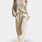 Camile | Fashionable Knit and Pant Set