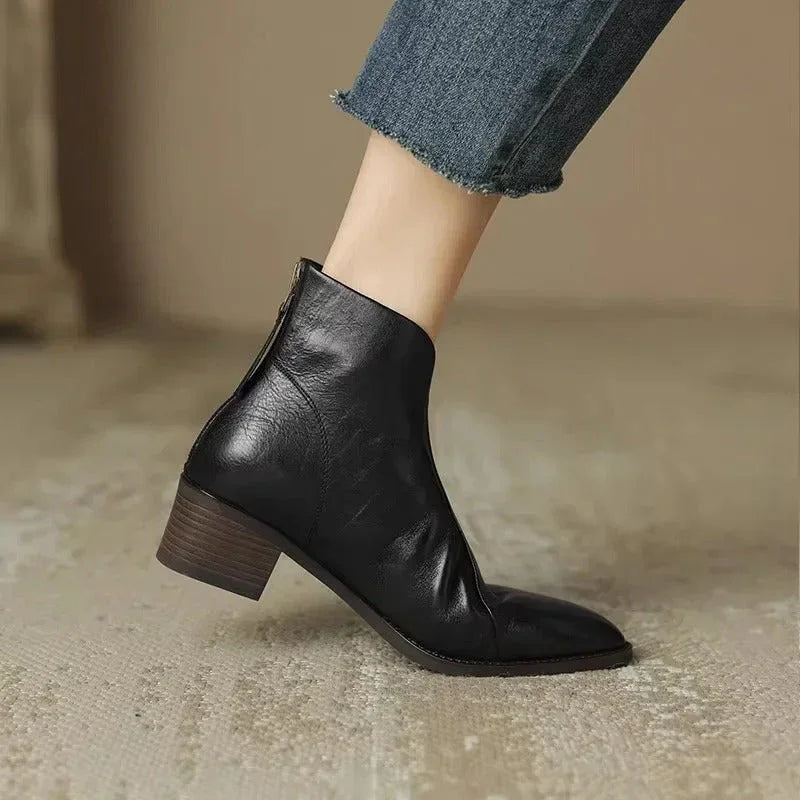 Viela | Premium Leather Orthopaedic Ankle Boots