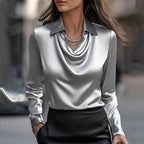 Emma | Elegant Shimmering Blouse