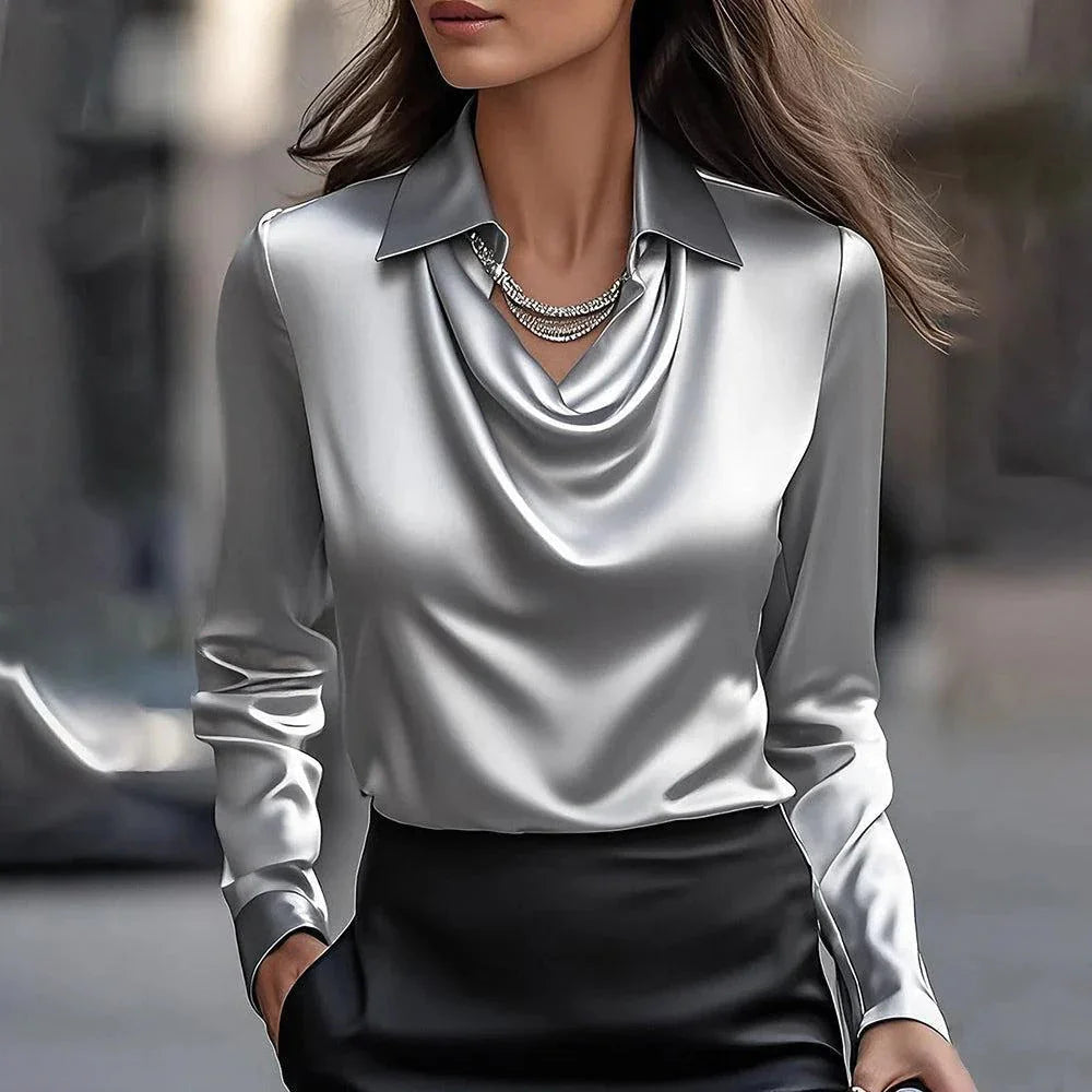 Emma | Elegant Shimmering Blouse
