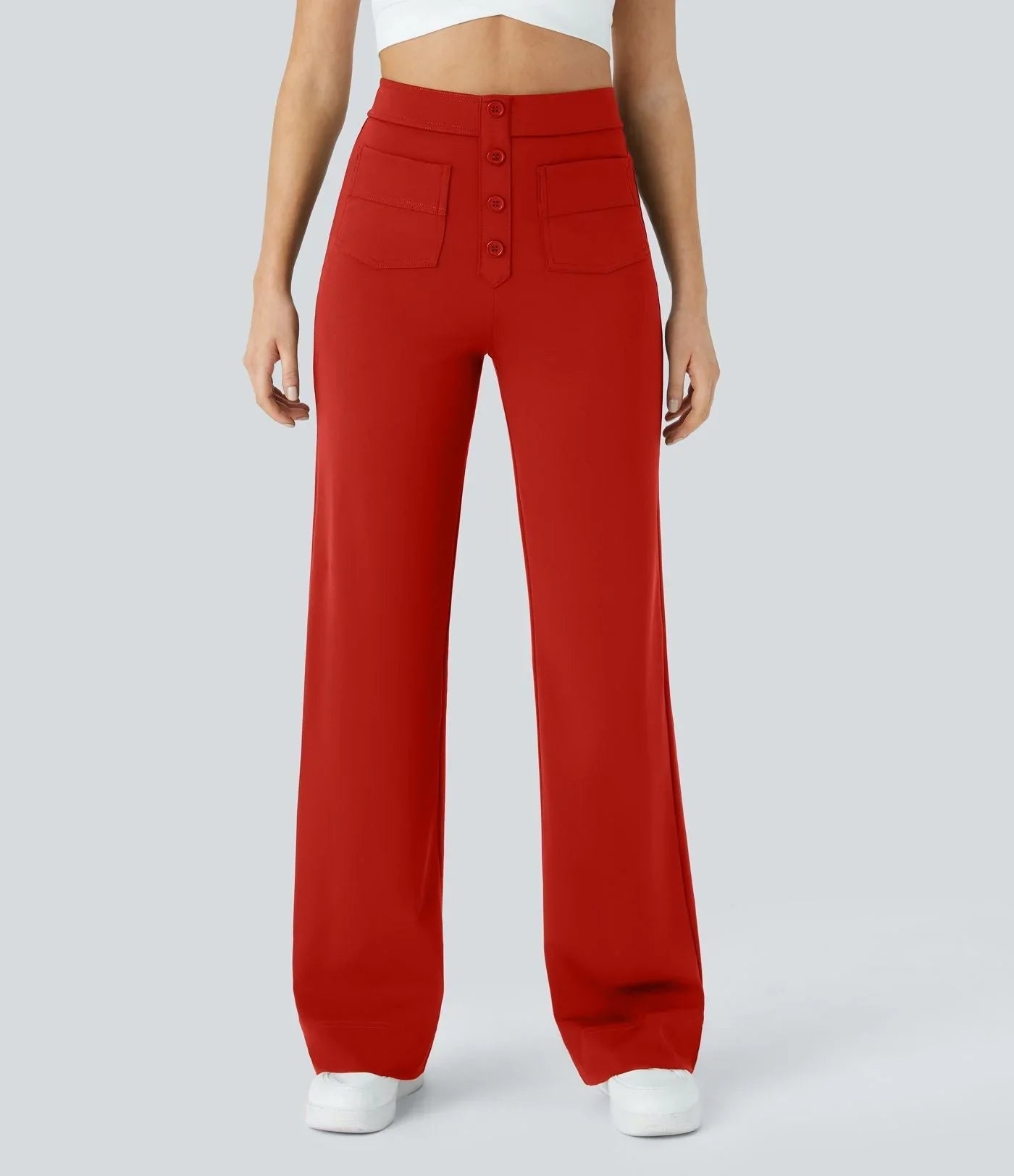Jade | Comfortable Elastic Waist Trousers