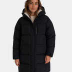 Dorélie | Manteau long matelassé à capuche