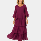 Agnès | Elegant Flowing Maxi Dress