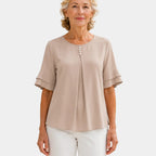 Hadelinde | Elegant Button-Down Blouse