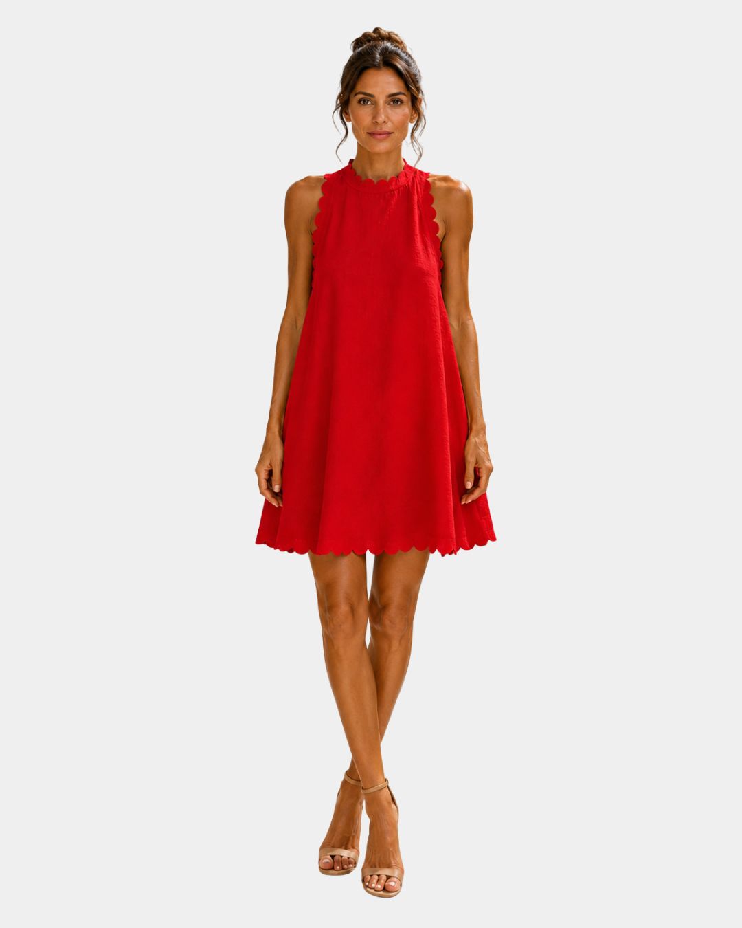 Agneline | Minimalist Short Dress