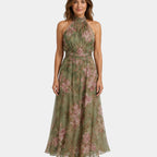 Maïa | Elegant Floral Maxi Dress