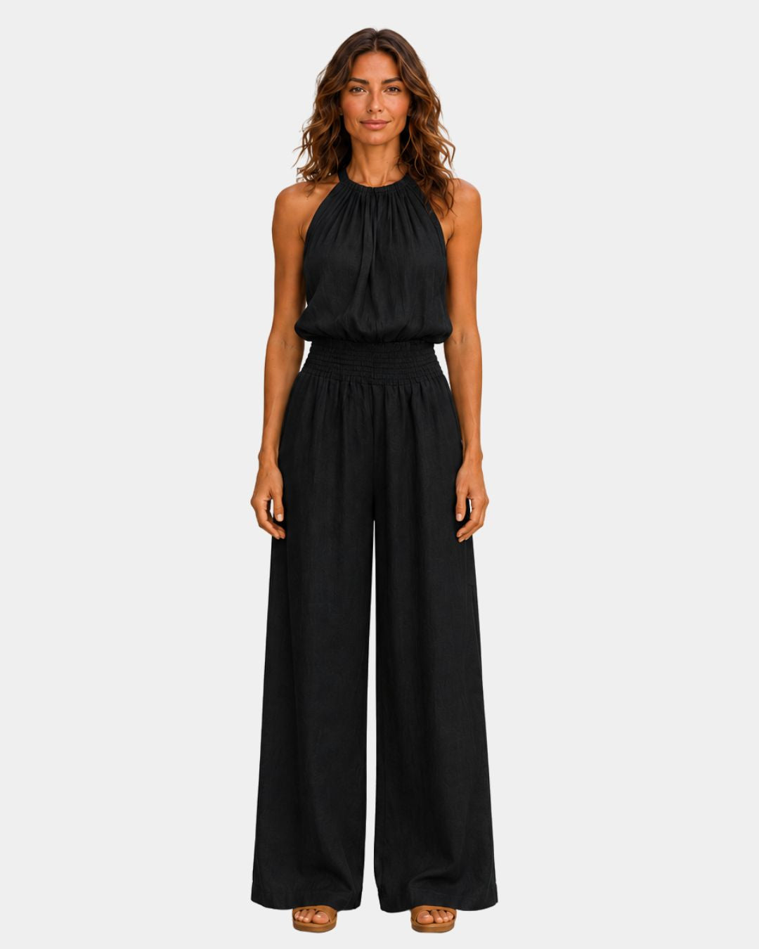 Ghisleine | Elegant halter jumpsuit