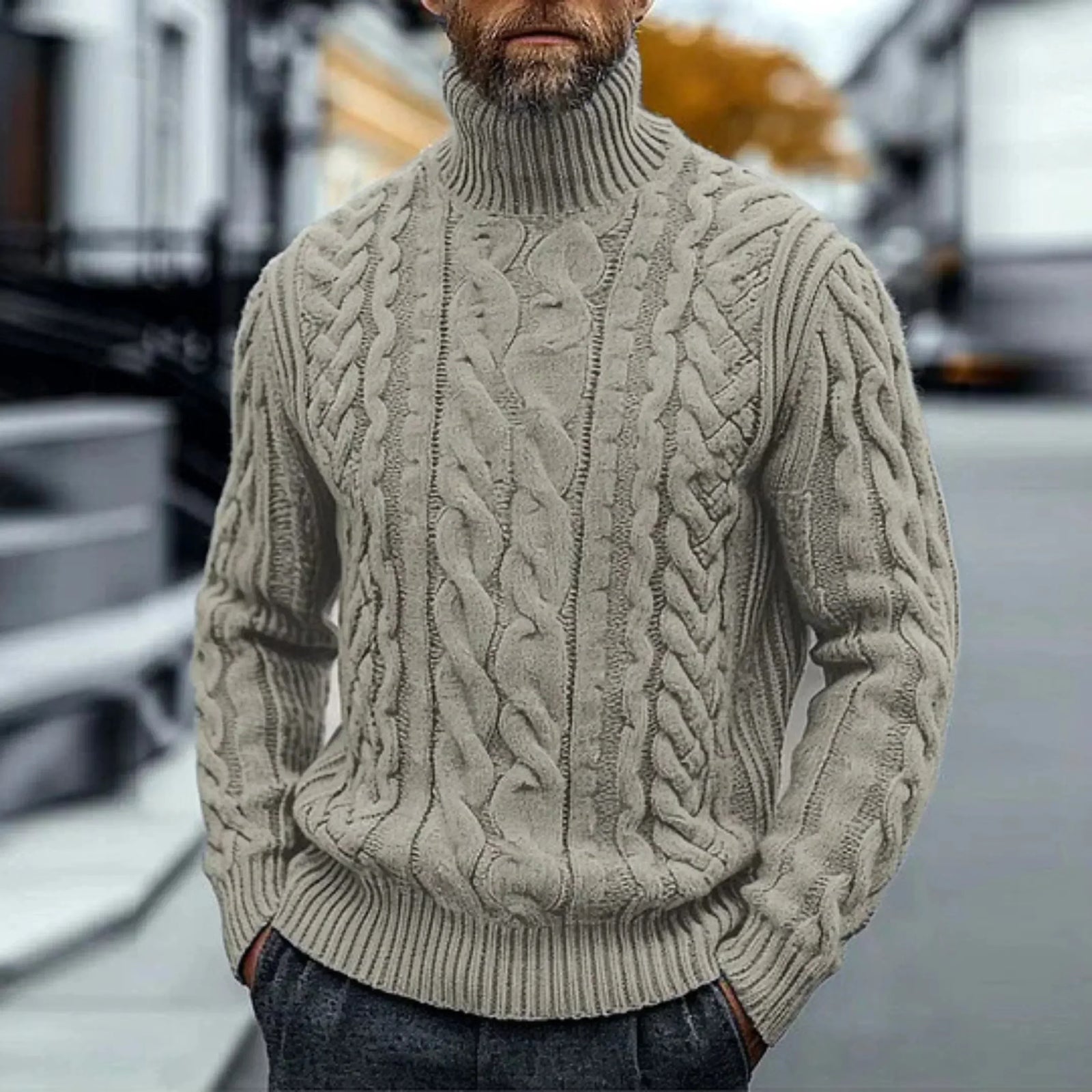 Harald | Vintage Cable Knit Jumper