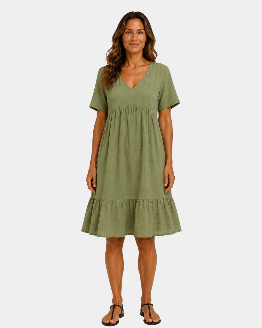 Alixandre | Textured Midi Dress