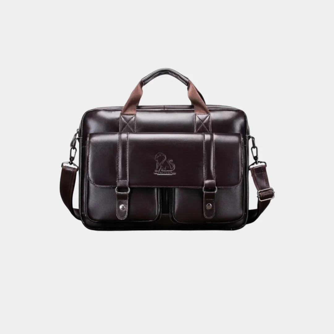 Théo | Leather Briefcase
