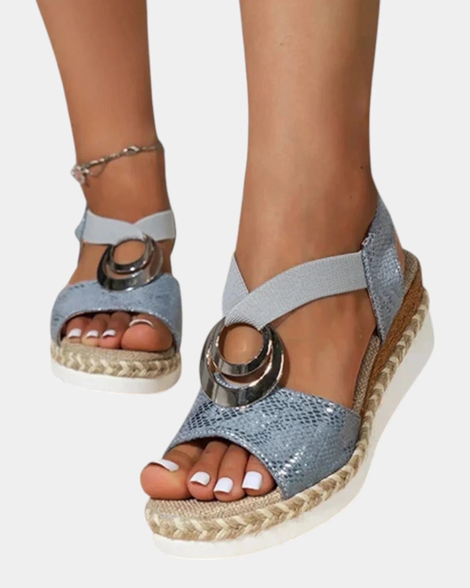 Oana | Elegant platform sandals