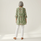 Blair | Long Printed Blouse