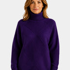 Lauren | Pull luxe à col haut
