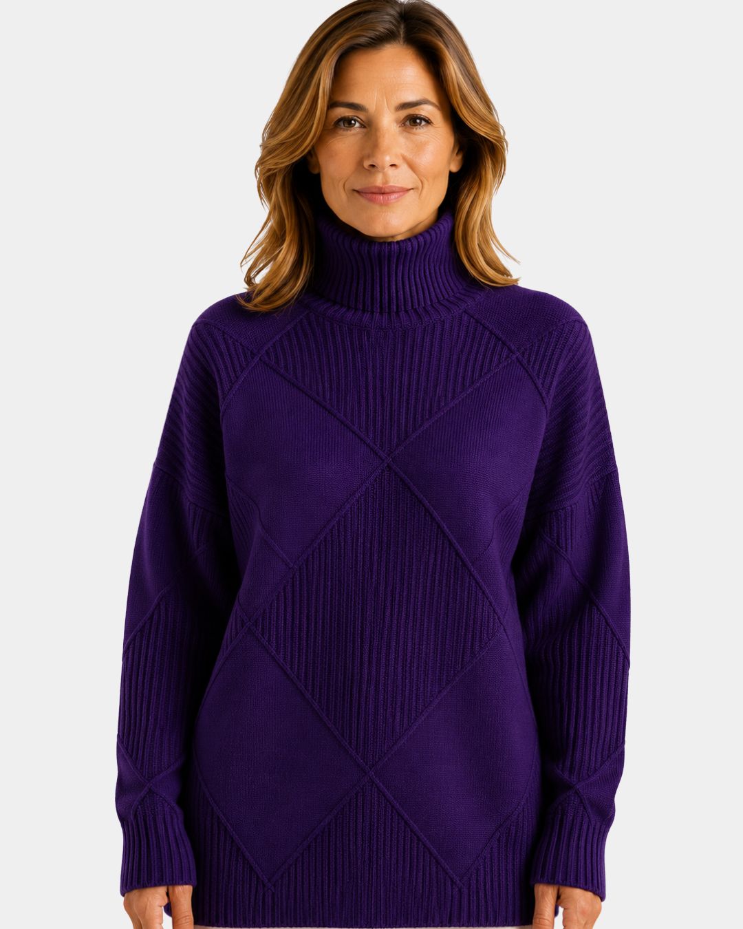 Lauren | Pull luxe à col haut