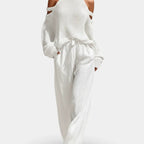 Camile | Fashionable Knit and Pant Set