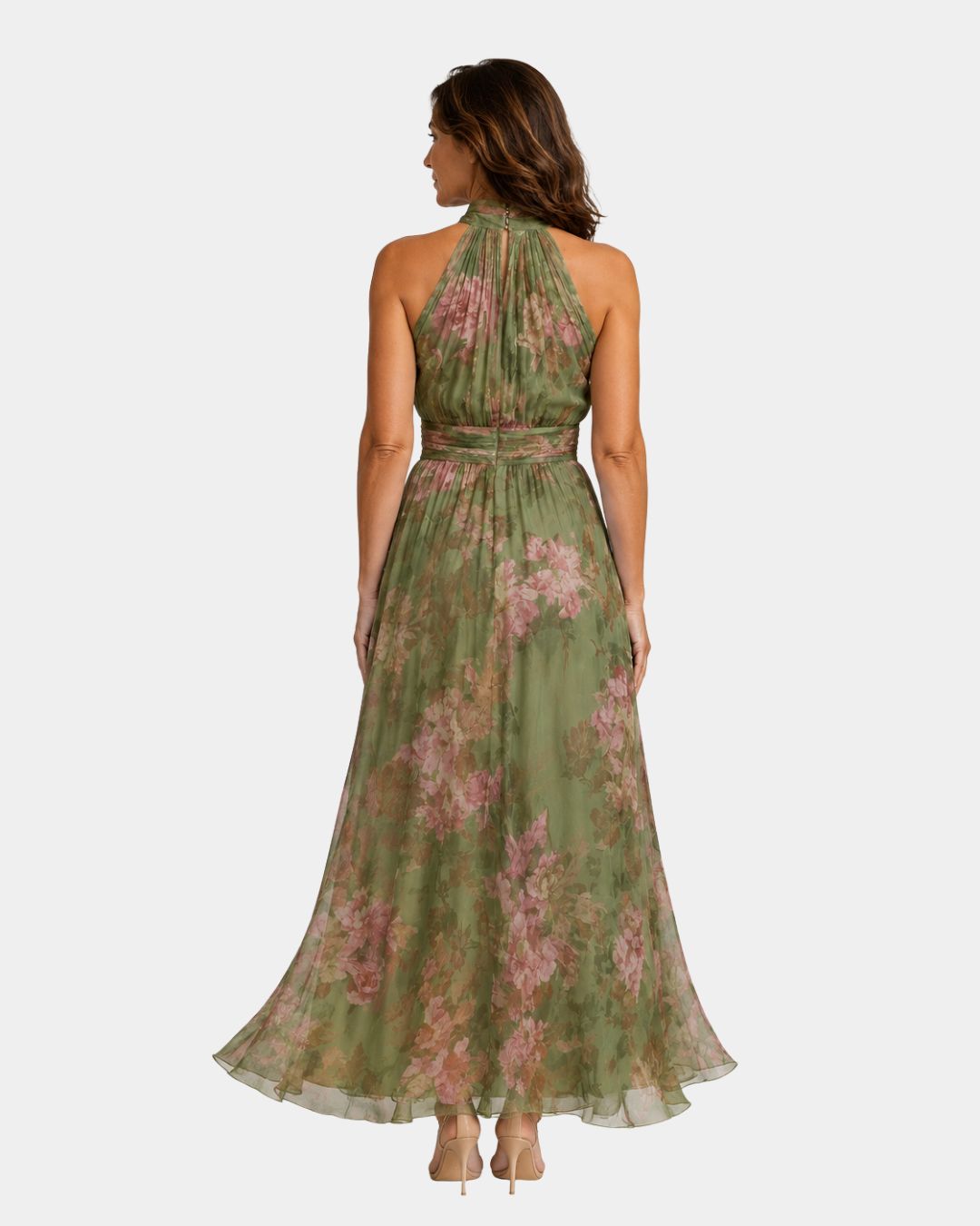 Maïa | Elegant Floral Maxi Dress