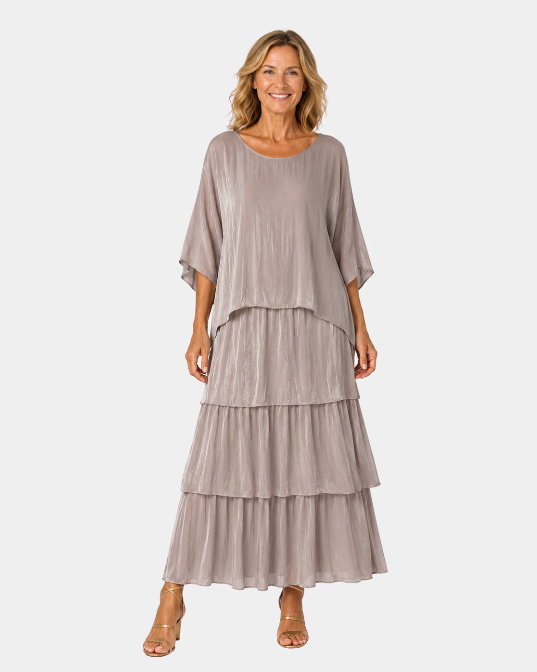 Agnès | Elegant Flowing Maxi Dress