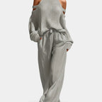Camile | Fashionable Knit and Pant Set
