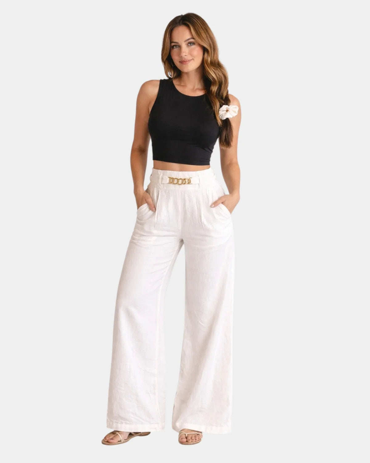Audrey | Elegant Wide-Leg Trousers