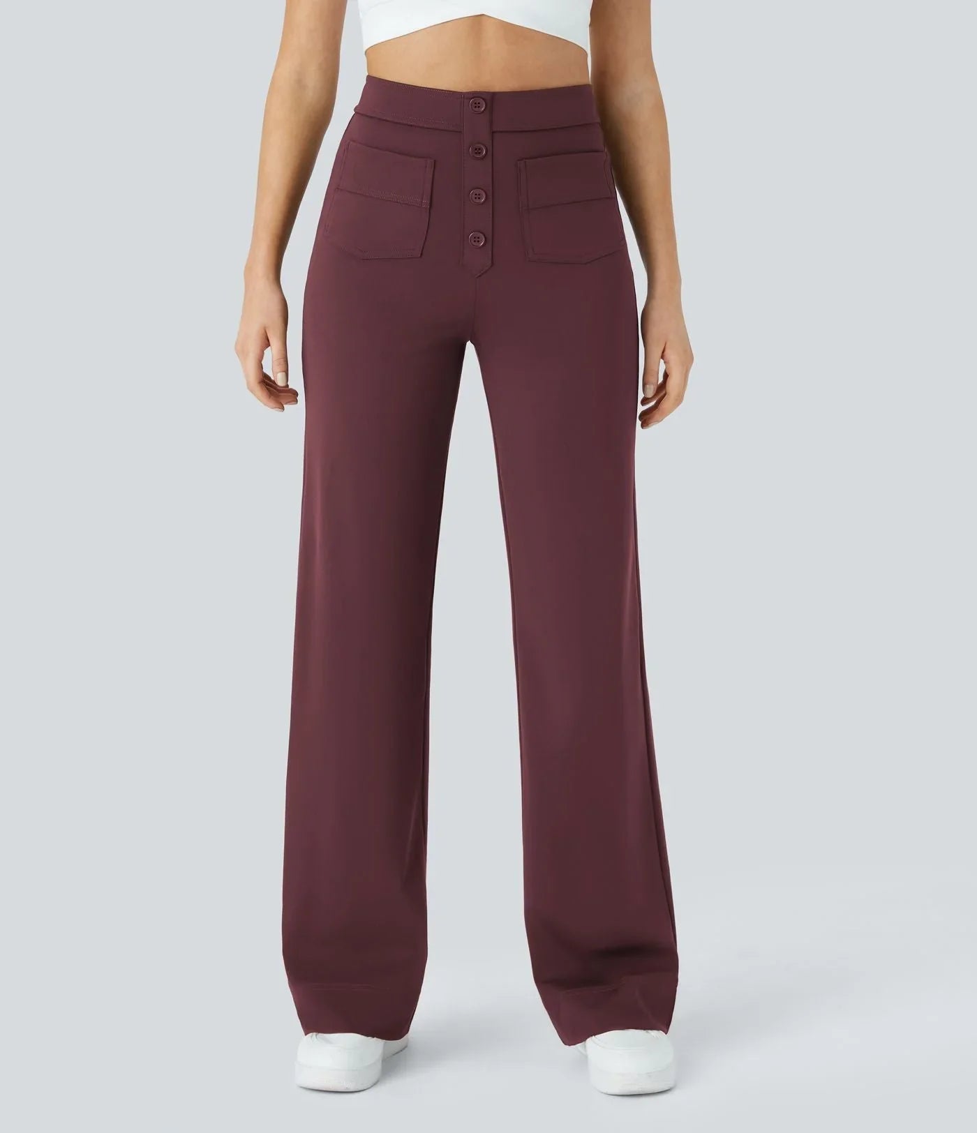 Jade | Comfortable Elastic Waist Trousers