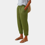 Florence | Comfortable Linen-Effect Trousers