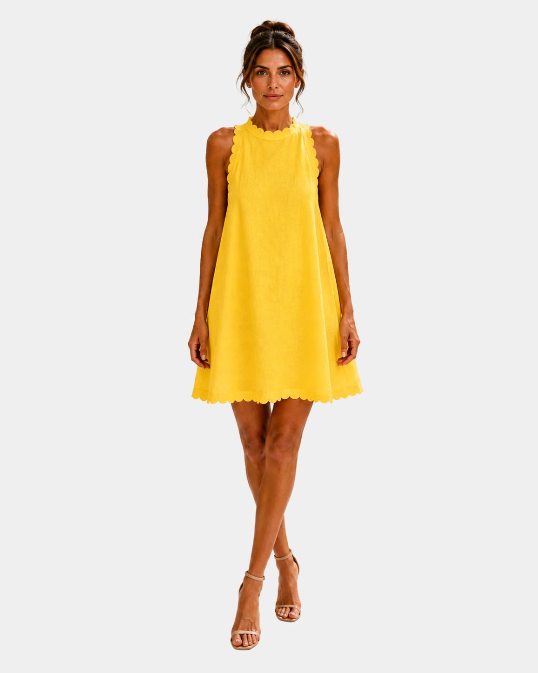 Agneline | Minimalist Short Dress