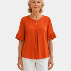 Hadelinde | Elegant Button-Down Blouse