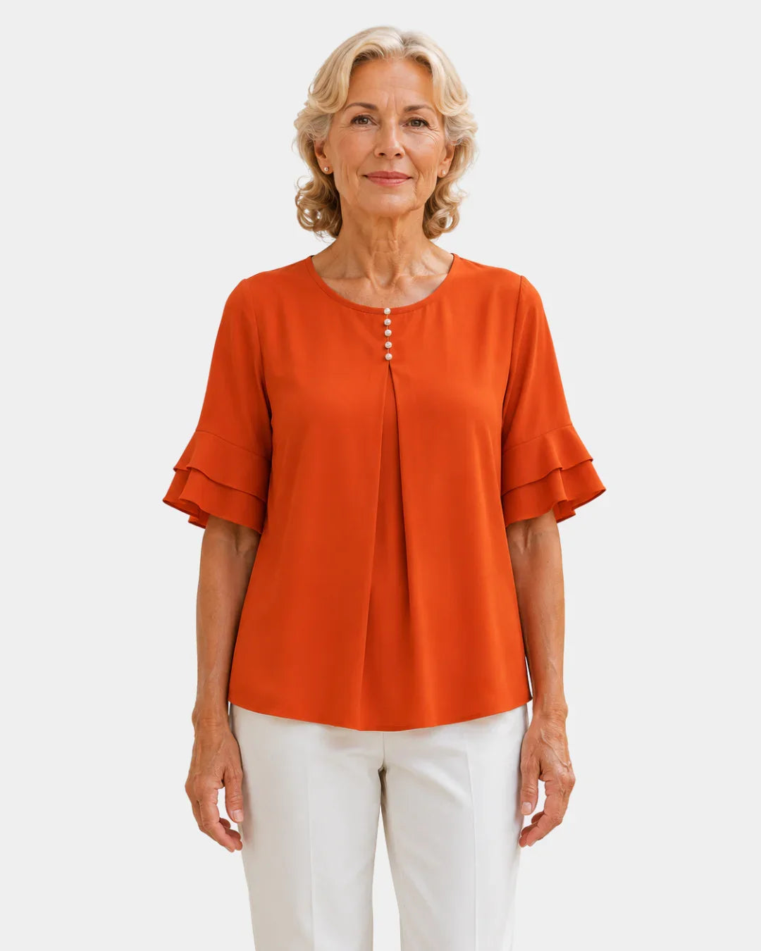 Hadelinde | Elegant Button-Down Blouse