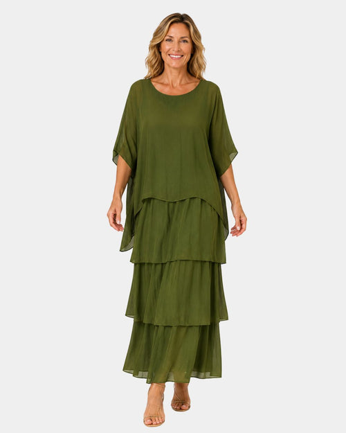 Agnès | Elegant Flowing Maxi Dress