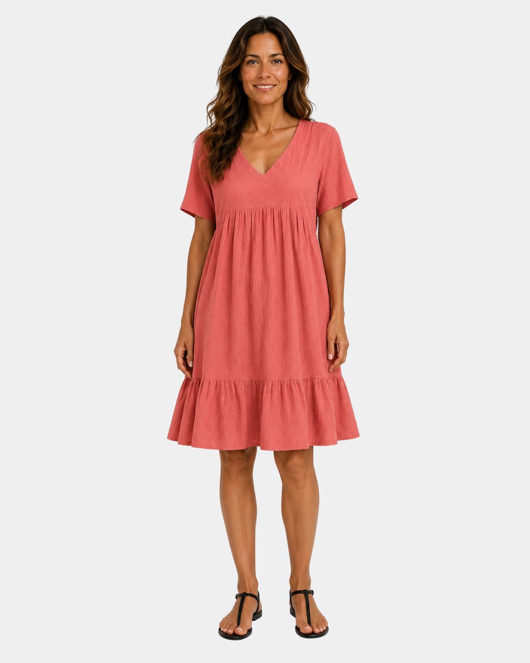 Alixandre | Textured Midi Dress