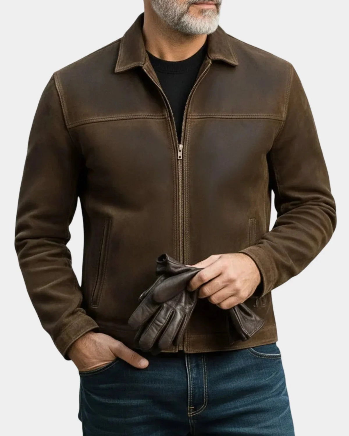 Mathis | Suede-effect jacket