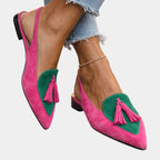 Francette | Heeled Sandals with Fringe